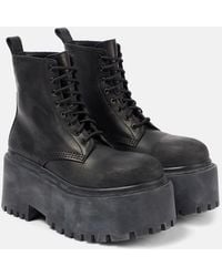 Balenciaga - Leather Shoes - Lyst