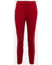 Max Mara - Pegno Cropped Jersey Pants - Lyst