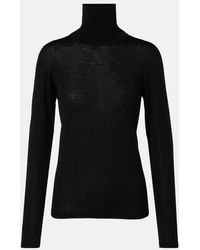 Max Mara - Saluto Virgin Wool Turtleneck Sweater - Lyst