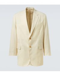 AURALEE - Wool And Mohair Blazer - Lyst