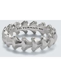 David Yurman - Armory Sterling Ring - Lyst