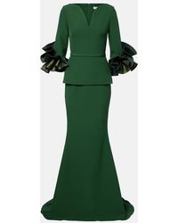 Safiyaa - Clemenza Crepe Gown - Lyst