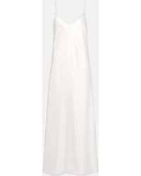 Galvan London - Slipdress Aus Satin - Lyst