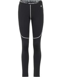 Perfect Moment Thermal Stretch Leggings - Black