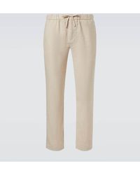 Frescobol Carioca - Gerade Hose Oscar Aus Leinen Und Baumwolle - Lyst