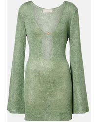Bananhot - Rey Sequined Knitted Minidress - Lyst