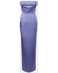The New Arrivals Ilkyaz Ozel - Robe Sisu Aus Satin - Lyst