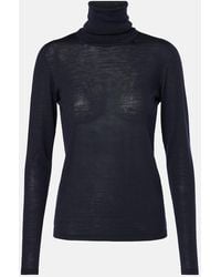 Max Mara - Saluto Virgin Wool Turtleneck Sweater - Lyst