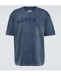 Maison Margiela - Camiseta de algodon con logo - Lyst