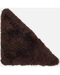 Yves Salomon - Shearling And Wool Scarf - Lyst