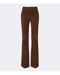 Stouls - Lizzy Suede Bootcut Pants - Lyst