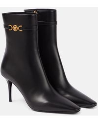 Versace - Medusa '95 Leather Ankle Boots - Lyst
