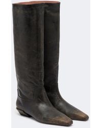 Paris Texas - Bettina Leather Knee-High Boots - Lyst