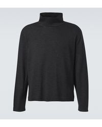 STÒFFA - Wool And Silk Turtleneck Sweater - Lyst