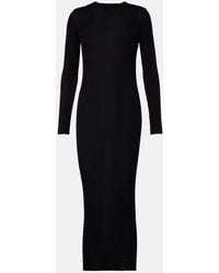 KHAITE - Sigrid Wool Maxi Dress - Lyst