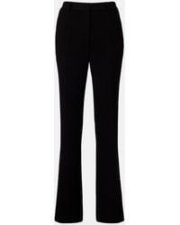 Etro - High-Rise Wool Flared Pants - Lyst
