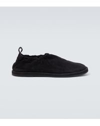 Studio Nicholson - Korine Suede Slip-On Shoes - Lyst
