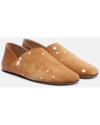 JW Anderson - Babouche M Suede Slip-On Shoes - Lyst