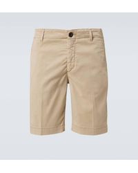 Vilebrequin - Bermuda-Shorts Ponche Aus Gabardine - Lyst