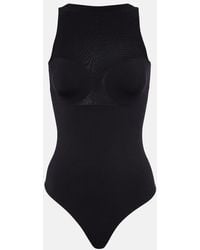 Wolford - Bustier String Paneled Bodysuit - Lyst