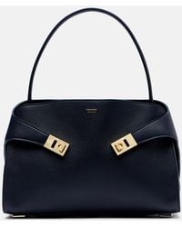 Ferragamo - Hug Small Leather Shoulder Bag - Lyst