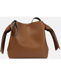 Acne Studios - Schultertasche Musubi Medium Aus Leder - Lyst