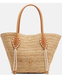 Christian Louboutin - Venus Raffia Tote Bag - Lyst