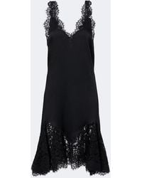 Stella McCartney - Lace-Trimmed Minidress - Lyst