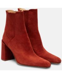 Gabriela Hearst - Luke Suede Ankle Boots - Lyst