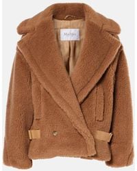 Max Mara - Jacke Vanadio Aus Teddyfleece - Lyst