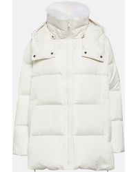 Yves Salomon - Army Shearling-trimmed Down Coat - Lyst