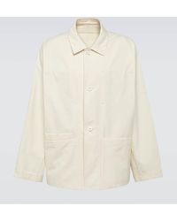 Lemaire - Boxy Cotton Field Jacket - Lyst