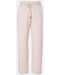 Moncler - Wool And Cashmere Sweatpants - Lyst