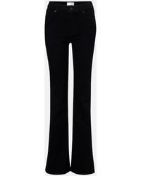 FRAME - Icon Mid-Rise Flared Jeans - Lyst