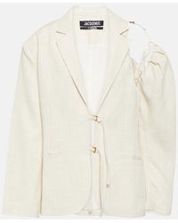 Jacquemus - La Veste Galliga Blazer Jacket - Lyst