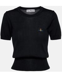Vivienne Westwood - T-Shirt Bea aus Wolle und Seide - Lyst