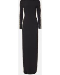Jenny Packham - Charisma Embellished Crepe Gown - Lyst