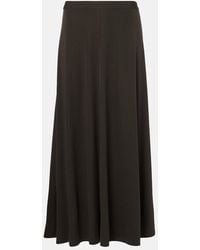 TOTEME - Jersey Maxi Skirt - Lyst