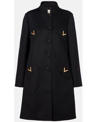Valentino - Abrigo Vgold De Lana Y Cachemir - Lyst