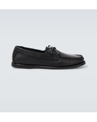 Saman Amel - Segelschuhe City Moc Aus Leder - Lyst