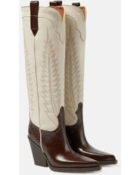 Paris Texas - El Dorado Leather Cowboy Boots - Lyst