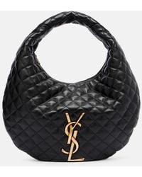 Saint Laurent - Icare Medium Quilted Leather Shoulder Bag - Lyst