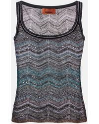 Missoni - Zigzag Lame Top - Lyst