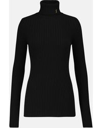Saint Laurent - Wool And Cashmere Turtleneck Sweater - Lyst