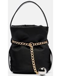 Prada - Petit Sac Noir Mini Bucket Bag - Lyst