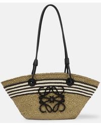 Loewe - Bolso Cesta Small Paula's Ibiza Con Anagrama - Lyst