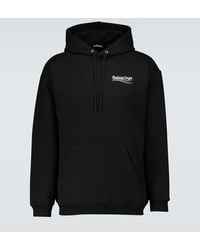 Balenciaga - Political Campaign Hooded Sweatshirt - Lyst