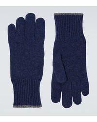 Brunello Cucinelli - Cashmere Gloves - Lyst