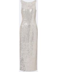 Magda Butrym - Sequined Cocktail Dress - Lyst
