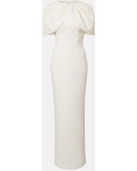 Rebecca Vallance - Bridal Cameron Caped Crepe Gown - Lyst